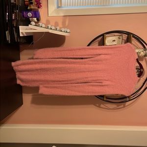 Pink fashion, nova cozy stretchy dress